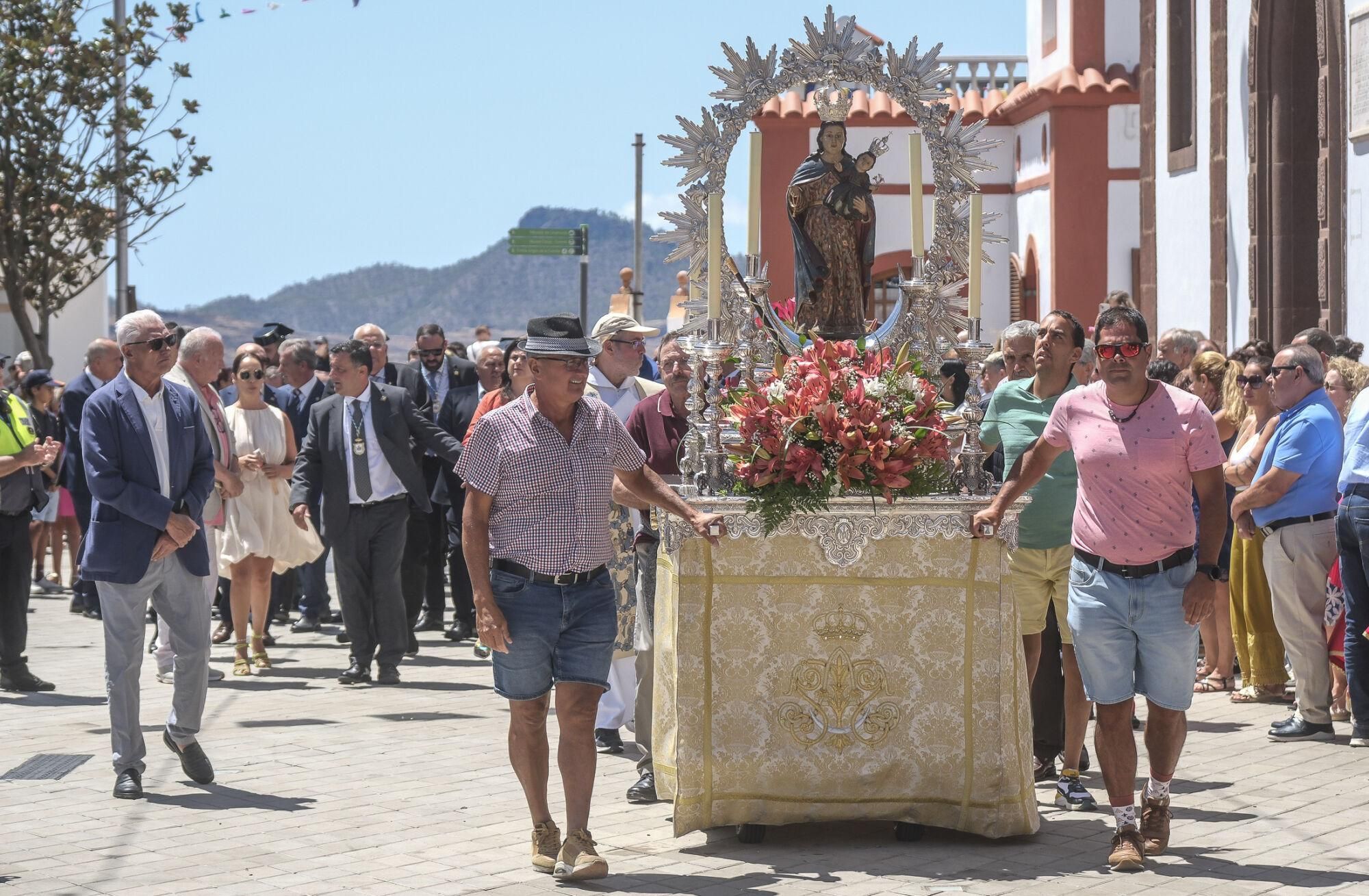Procesión de la Virgen de La Cuevita, Artenara