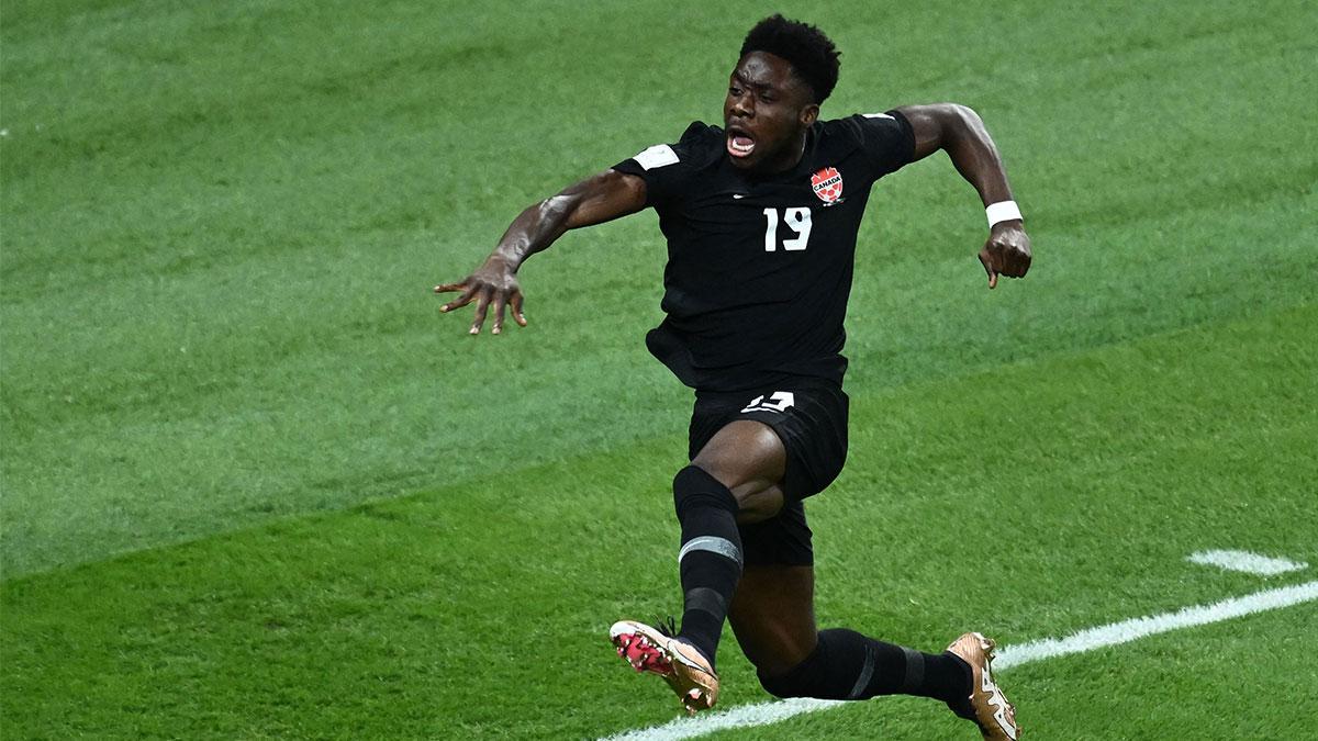 Croacia - Canadá | El gol de Alphonso Davies