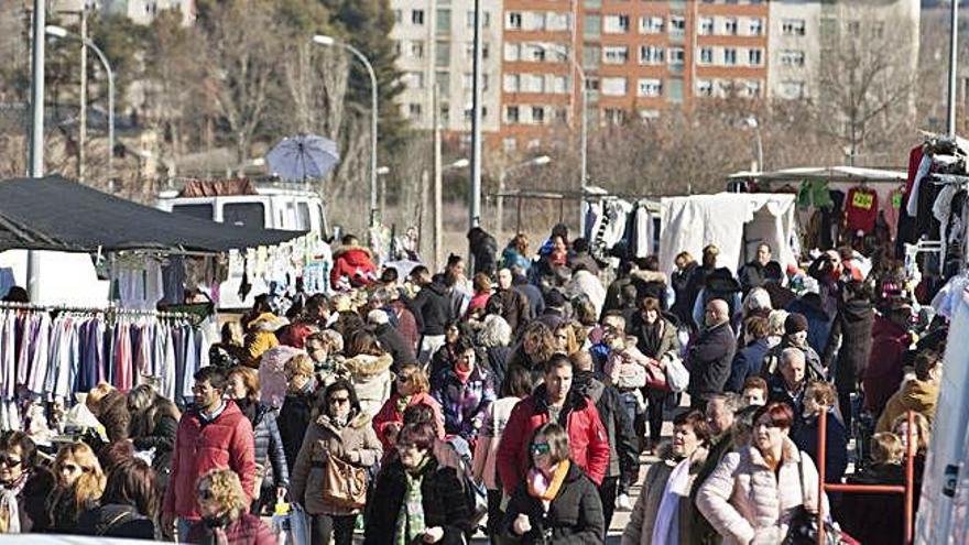 El mercadillo de Zamora, en una imagen de archivo.