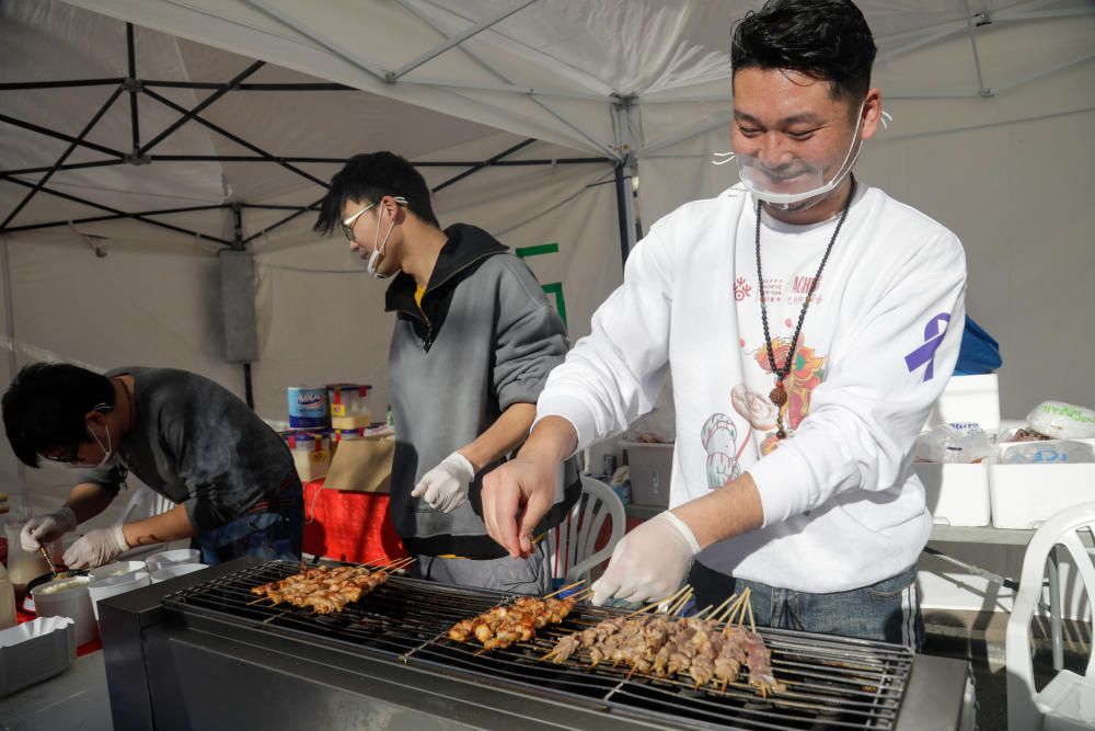 El barrio de Pere Garau celebra el Año Nuevo Chino