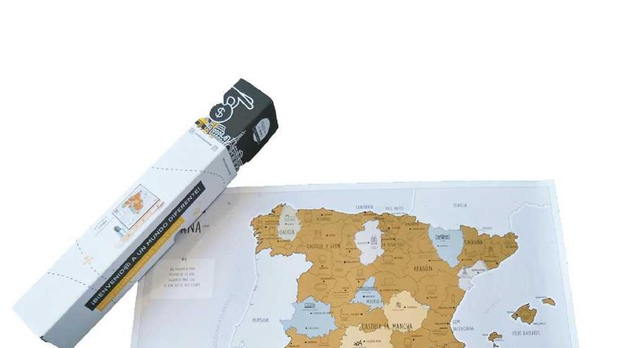 Mapas rascables de origen cacereño cruzan el charco - El Periódico  Extremadura