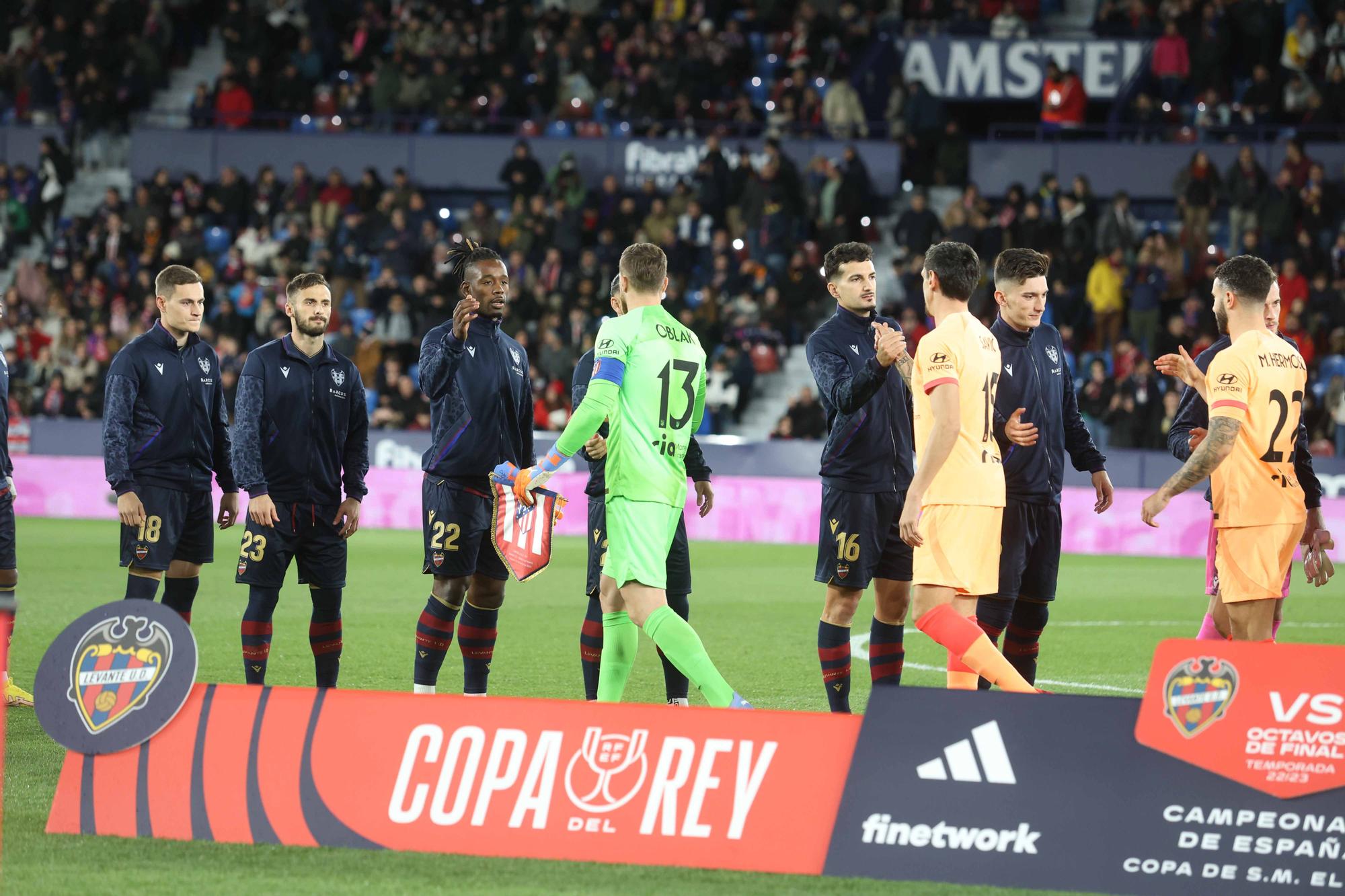 Levante UD - Atlético de Madrid de Copa del Rey