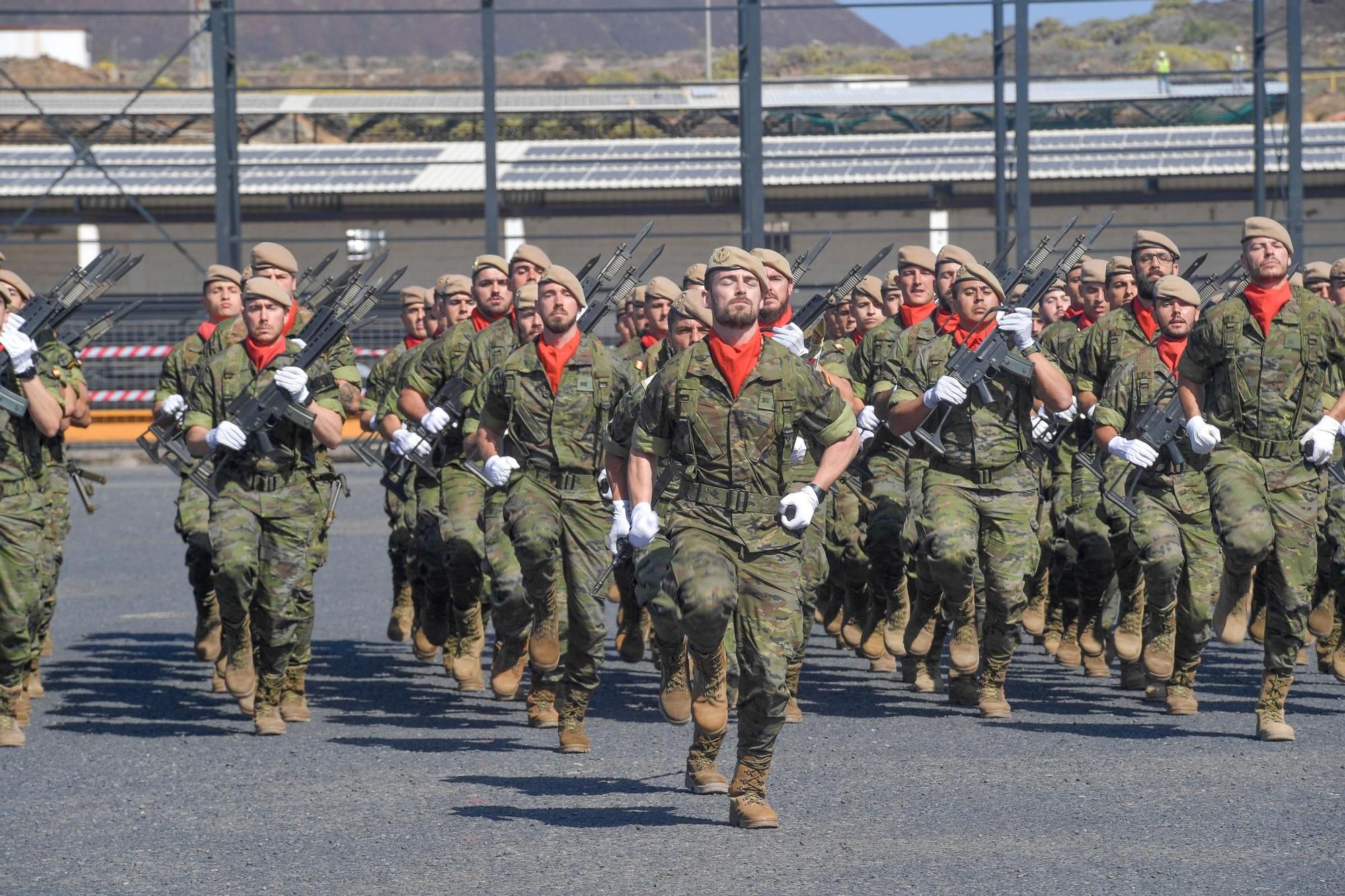 La brigada Canarias XVI celebra su decimosexto aniversario en la Base General Alemán Ramírez