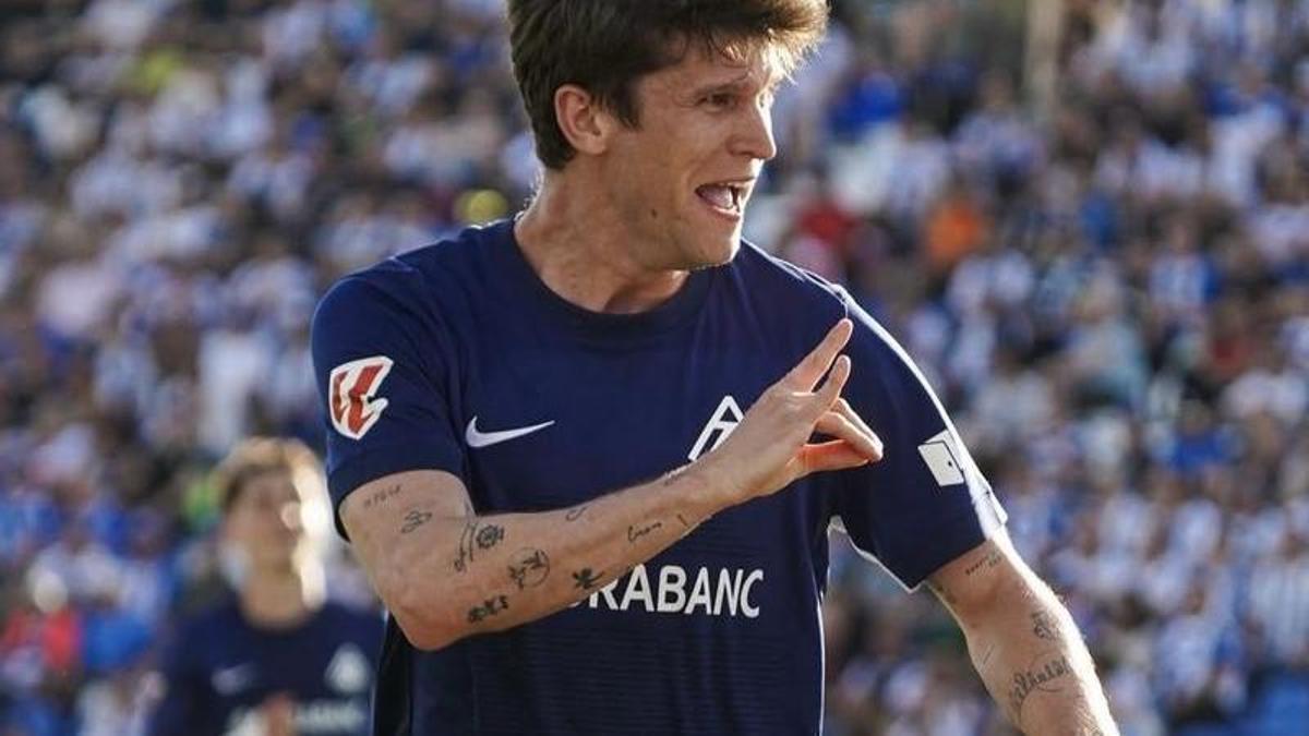 Marc Cardona se reencuentra con su ‘amigo’ Luis García en la UD Las Palmas