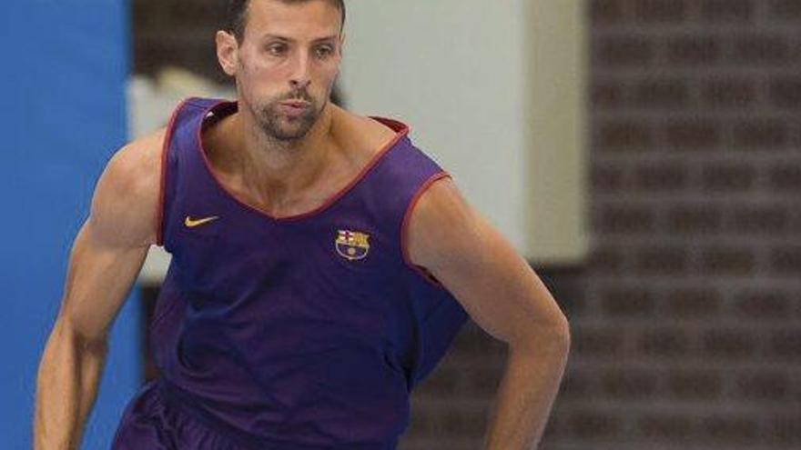 Jordi Trias va jugar al Barça B la temporada passada
