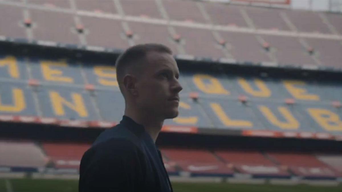 ¡Qué bonito! Ter Stegen demuestra una vez más su amor al Barça