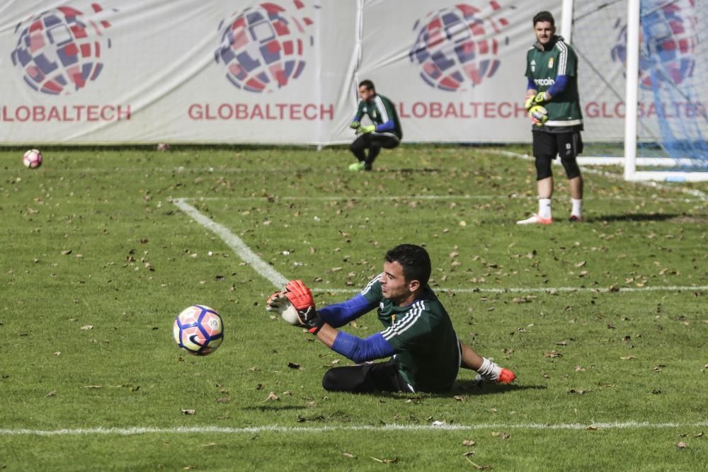 Entrenamiento del Real Oviedo