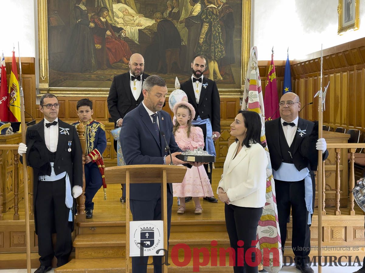 Las Fiestas de Yecla y peregrinos de Lorca llegan a Caravaca