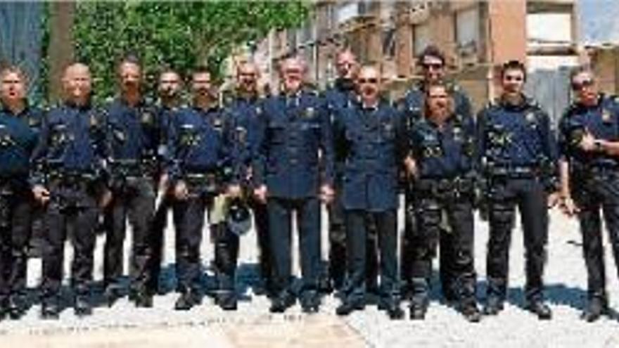 Membres del cos de la Policia Local del municipi