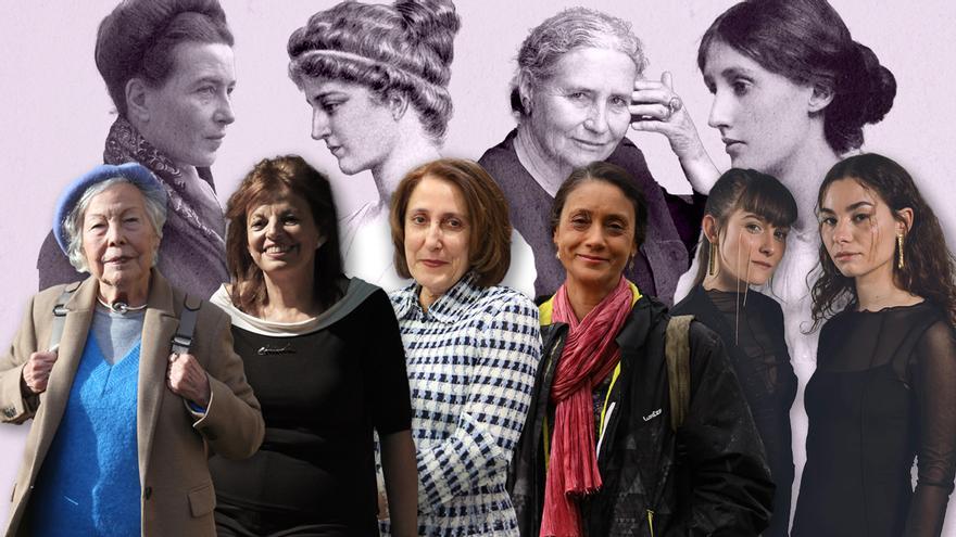 María Xosé Queixán, Chis Oliveira, Chus Pato, Ana Ulla e Fillas de Cassandra