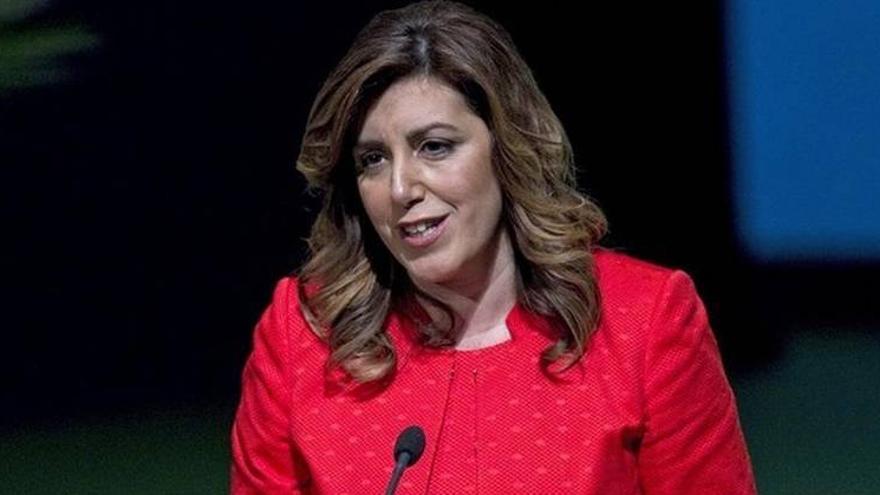 Susana Díaz no descartó elecciones anticipadas por la crisis con IU