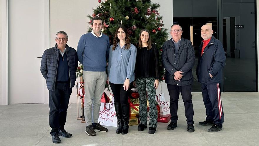 El Grupo Pamesa dona más de 700 kilos de comida a Cáritas de Vila-real