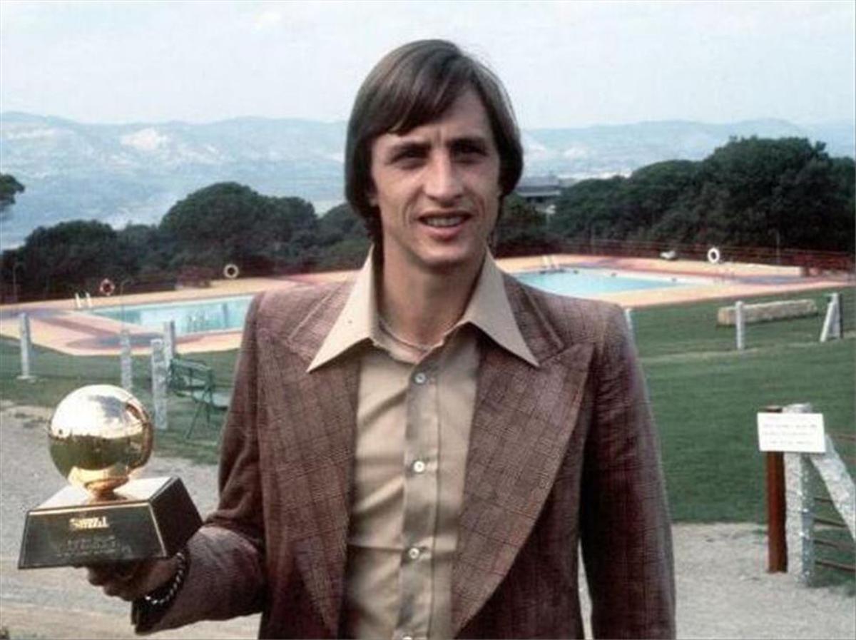 Johan Cruyff ganó tres Balones de Oro