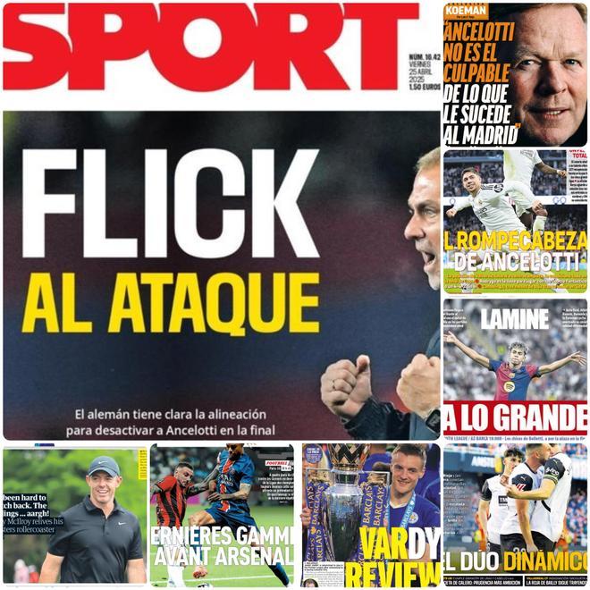 Las portadas de la prensa deportiva de hoy