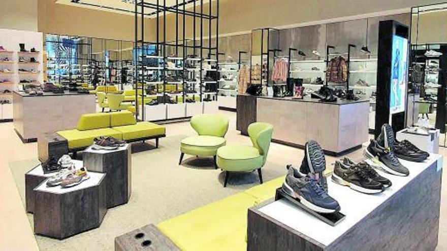 Interior de la tienda que Geox ha abierto recientemente en Dubai | Activos