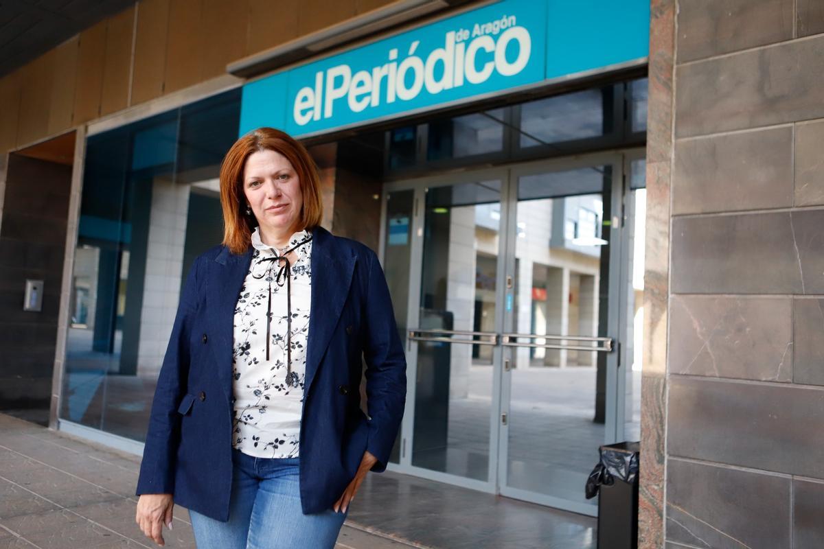 La zaragozana Lucía Ruiz, víctima del atentado de la Casa Cuartel, es la nueva presidenta de la Asociación de Víctimas del Terrorismo (AVT).