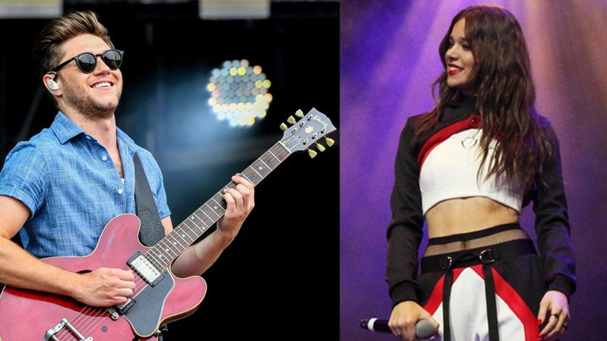 Naill Horan y Hailee Steinfeld coinciden en el festival The Greatest Weekend