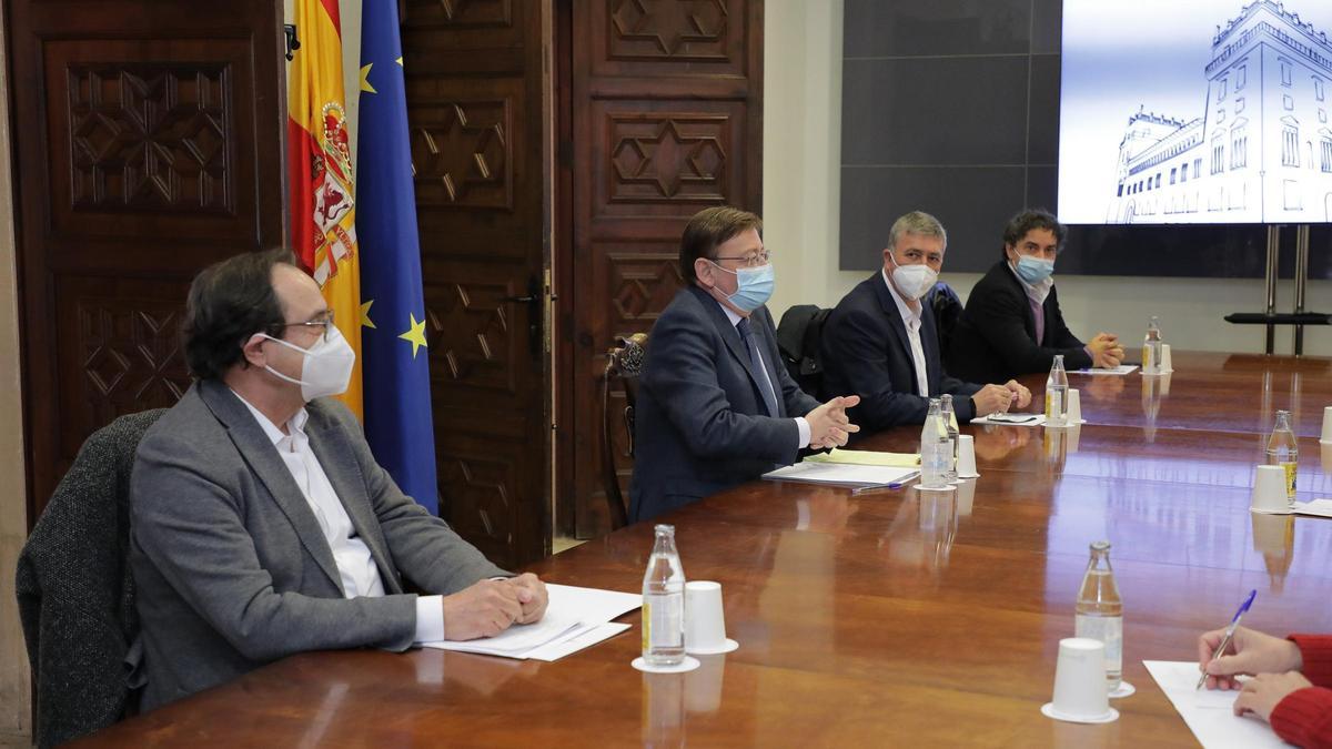Puig anuncia una nueva línea de ayudas para los sectores afectados por las últimas restricciones
