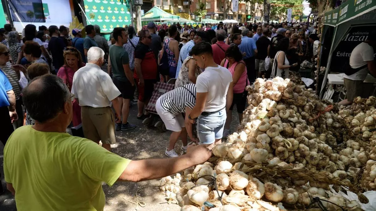 La Feria del Ajo de Zamora amplía su duración hasta el día de San Pedro