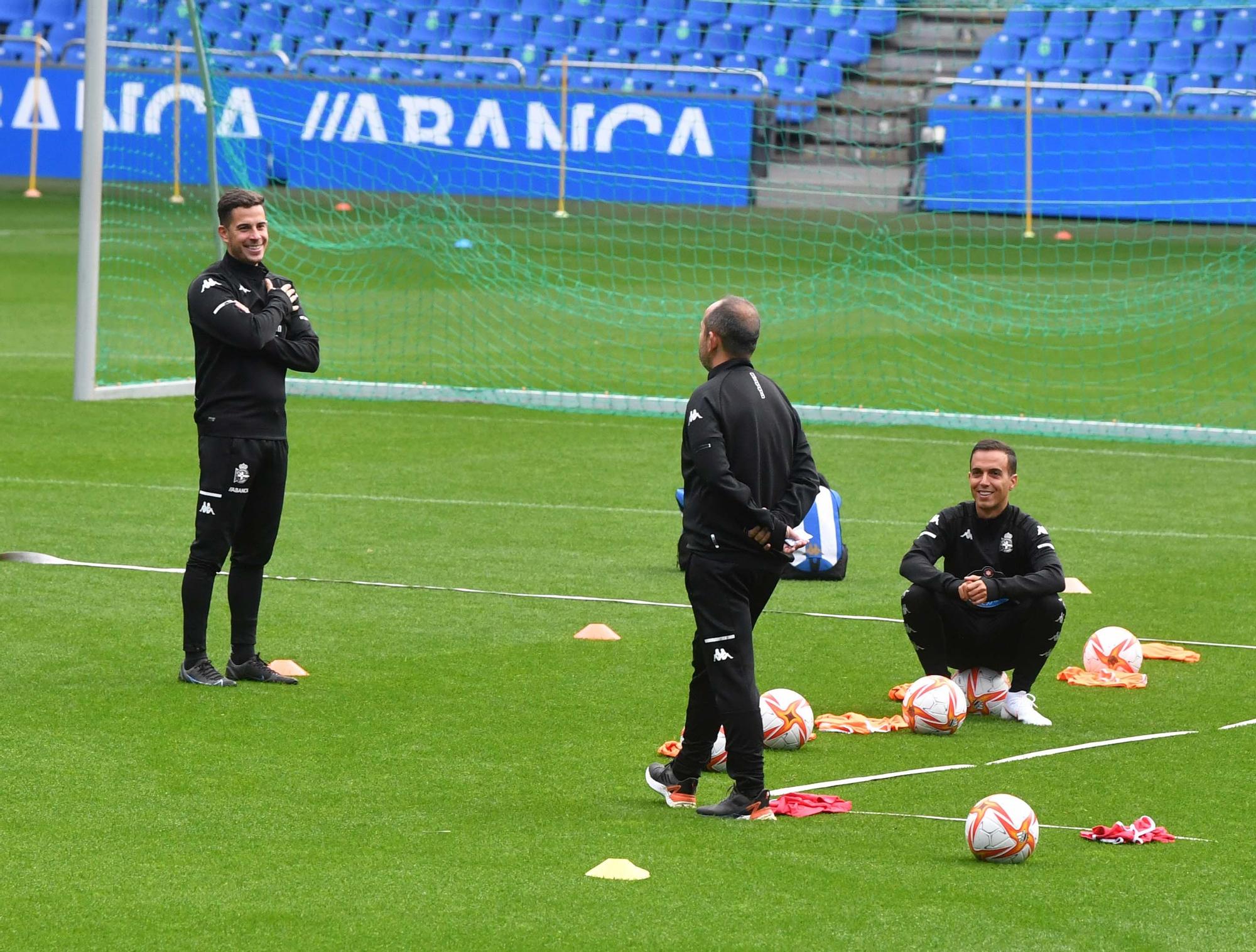 El Dépor prepara en Riazor el partido contra el Zamora