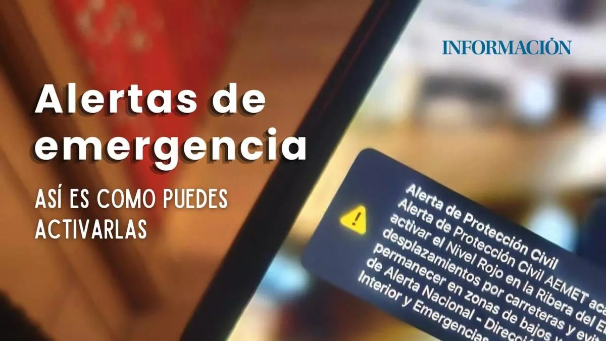 Cómo activar en Alicante la alerta de terremotos en tu móvil