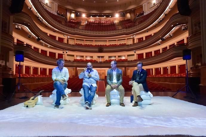 13-11-2019 LAS PALMAS DE GRAN CANARIA. Presentación de 'Donde mueren los ríos' en homenaje a Antonio Lozano, en el Teatro Pérez Galdós  | 13/11/2019 | Fotógrafo: Andrés Cruz