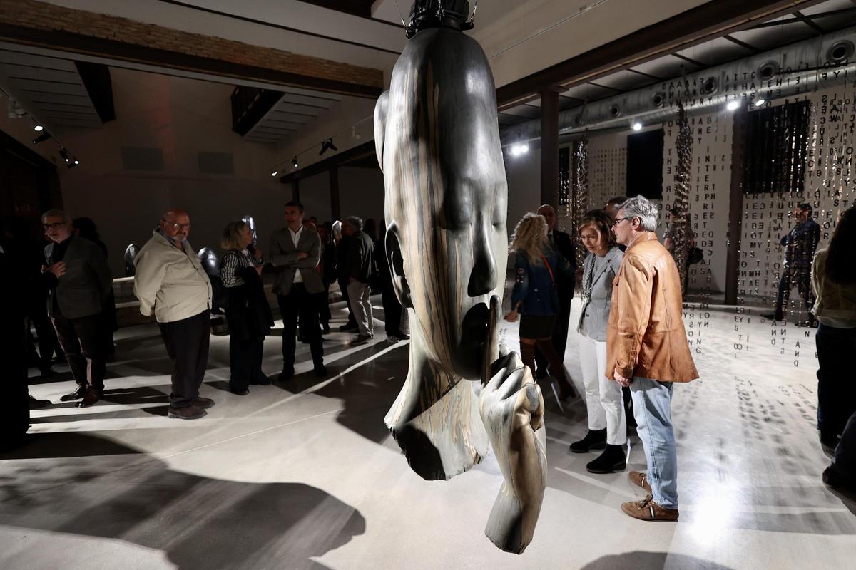 Inauguración de la exposición ‘Materia Interior’ de Jaume Plensa en la Cárcel Vieja de Murcia