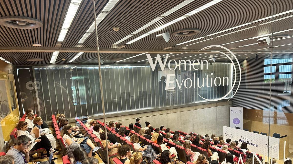 Un acte de l'edició passada del Women Evolution Girona.