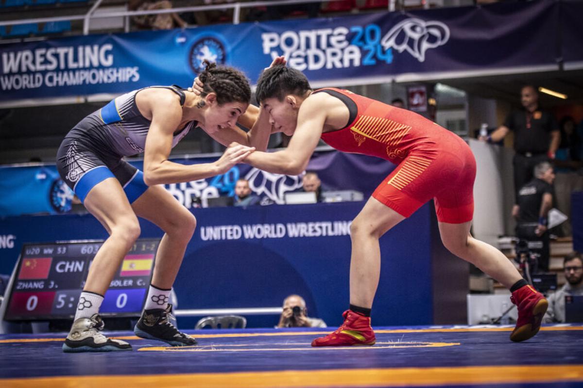 Carla Jaume, plata en el Mundial sub-20 de lucha
