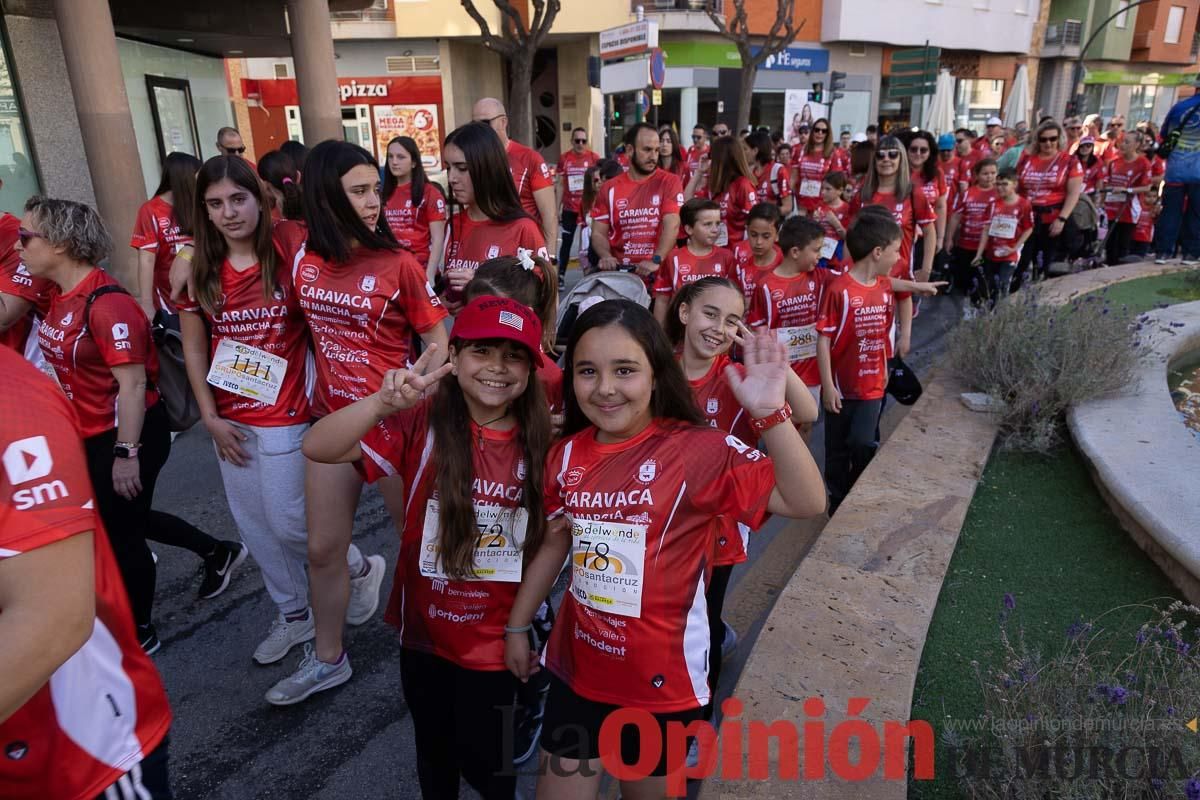 Marcha de la ONG Delwende en Caravaca