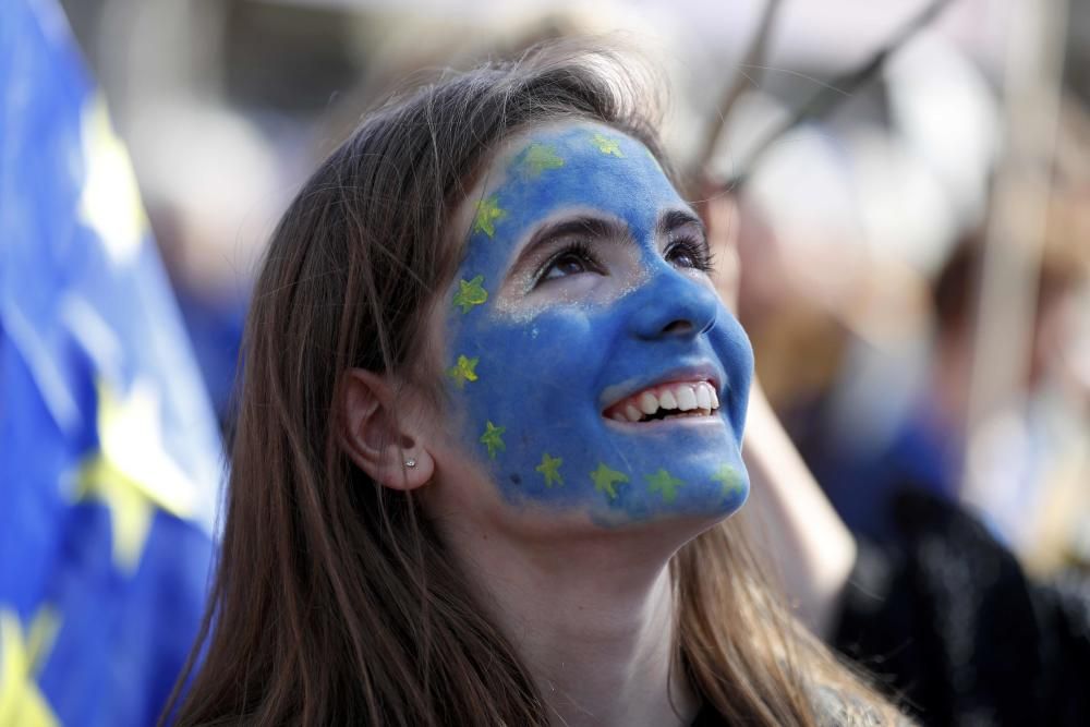 Manifestación en Londres contra el ''Brexit''