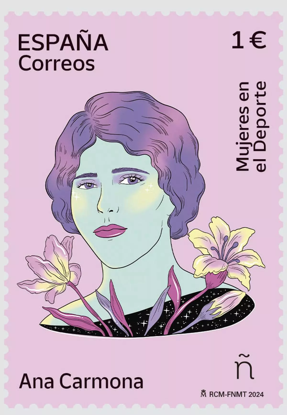 Correos emite un sello dedicado a la primera futbolista española, Ana Carmona, que vestía de hombre