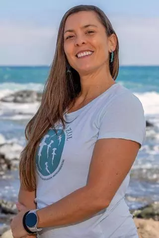 Maite Asensio Elvira, investigadora marina: «Canarias tiene 78 especies de tiburones y rayas registradas»