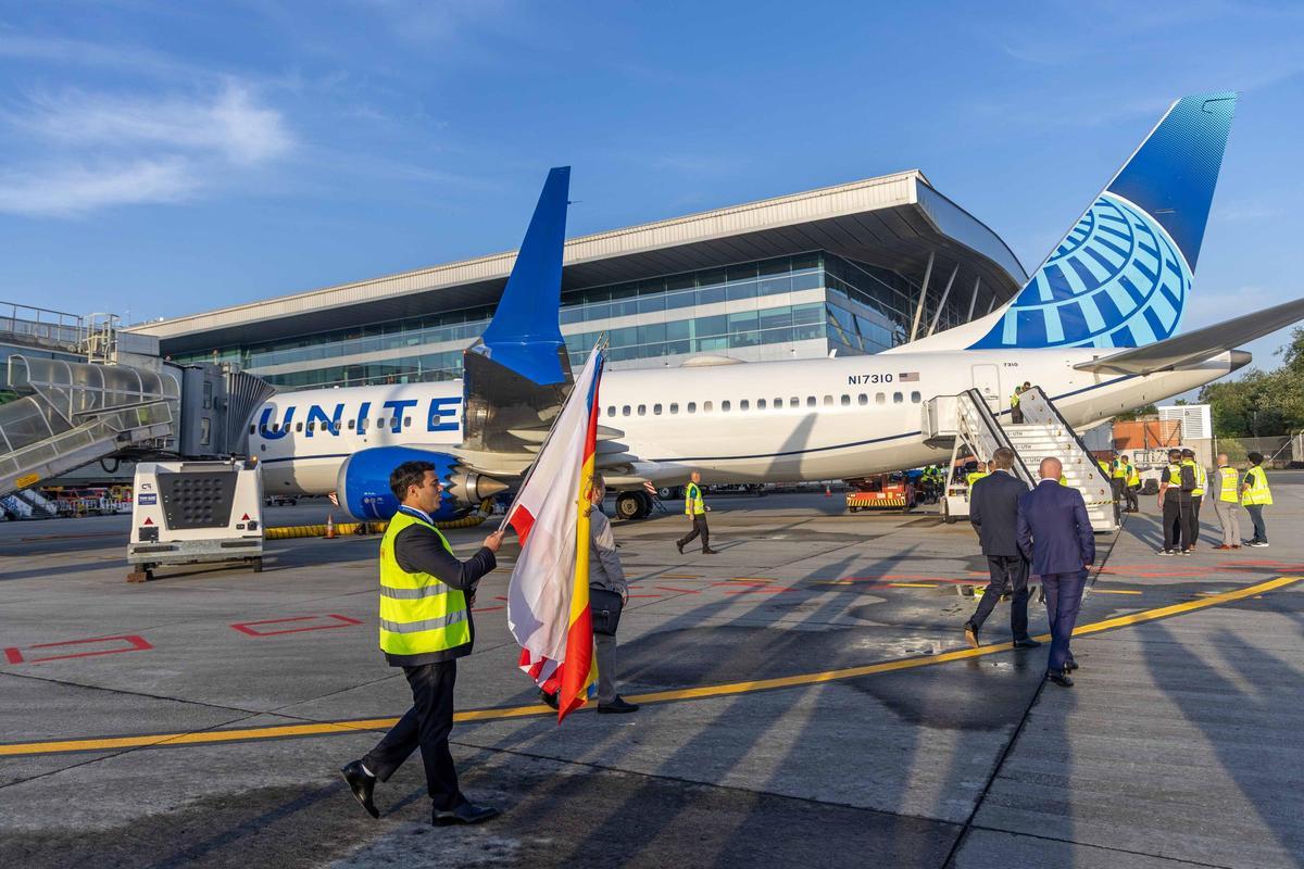 United Airlines inaugura la conexión directa entre Santiago y Nueva York