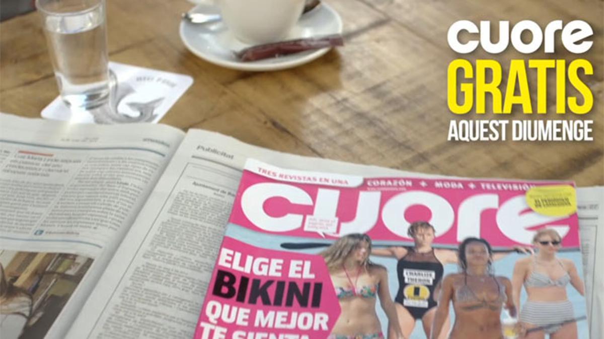 La promoció d’estiu d’El Periódico et regala ’Cuore’.