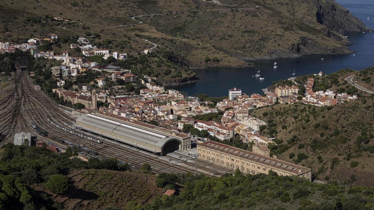 Panorámica de Portbou Panorámica de Portbou