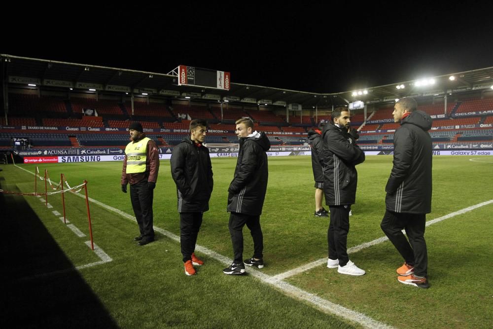 Las imágenes del Osasuna - Valencia