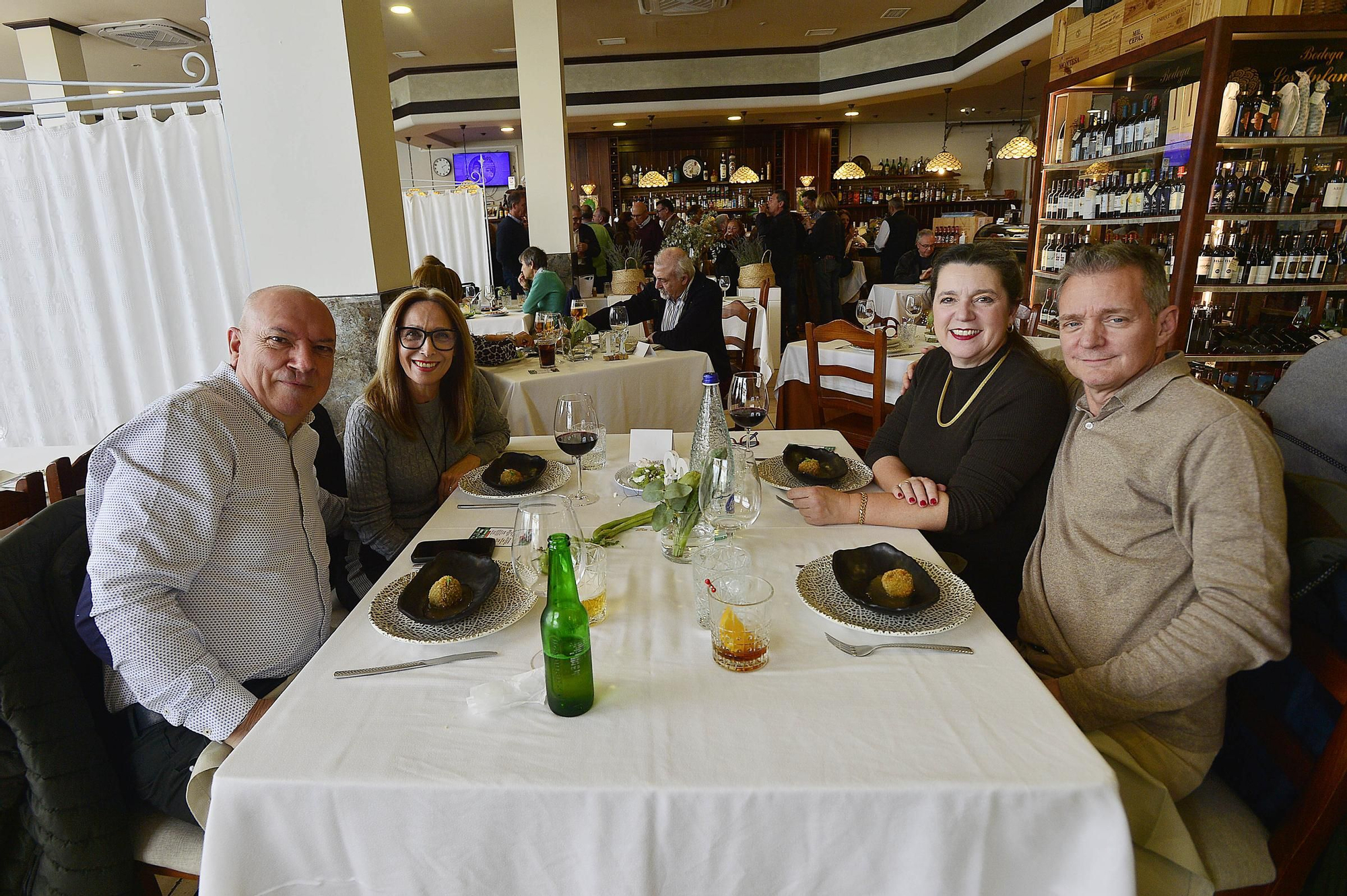 Menjars de la Terra en el restaurante  Los Infantes de Almoradí.