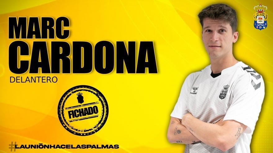 Marc Cardona ya es oficial: el pistolero que viene a la UD Las Palmas para hacer olvidar a Jesé Rodríguez