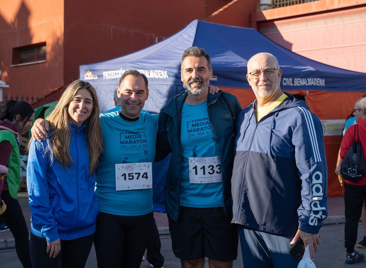 Una imagen de la VIII Carrera Litoral de Benalmádena.