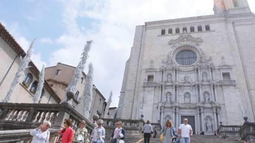 La Catedral de Girona és un dels espais que es pot visitar.