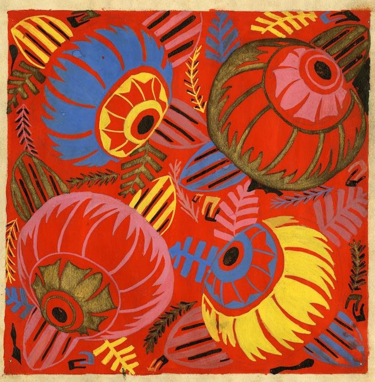 Un dels dissenys de l'artista.