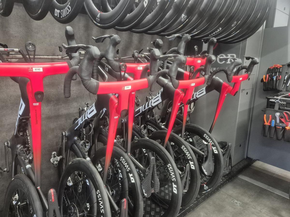 Las bicicletas del Tudor Pro Cycling Team