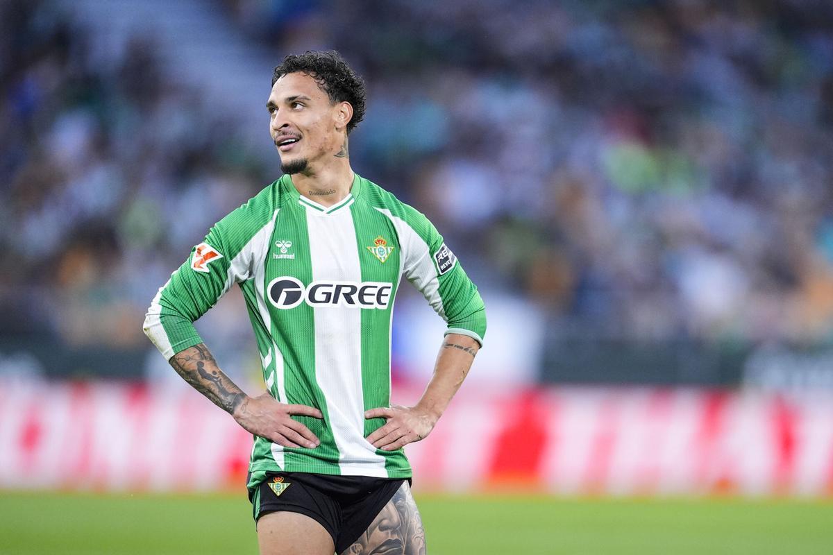 Antony, tras el Betis-Elche de Liga en La Cartuja