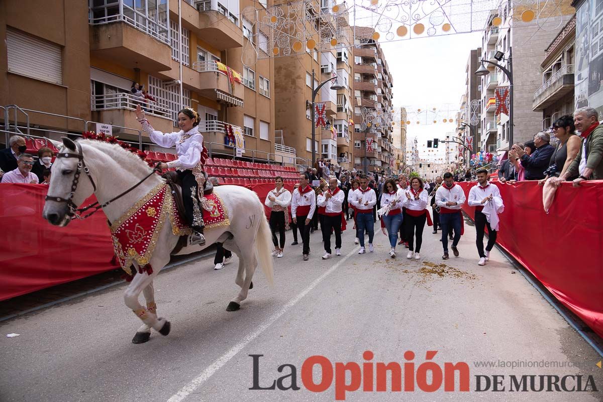 Desfile infantil en las Fiestas de Caravaca (Bando Caballos del Vino)