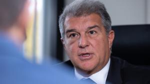 Laporta confia a poder inscriure Gavi i renovar Balde abans de l’estiu