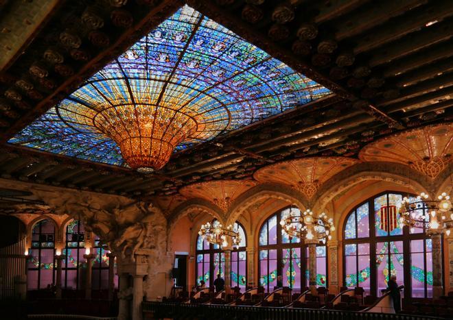 El Palau es una maravilla de la arquitectura catalana moderna