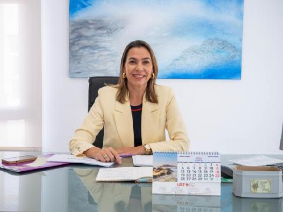 Maite Corujo, concejala de Bienestar Social del Ayuntamiento de Arrecife.
