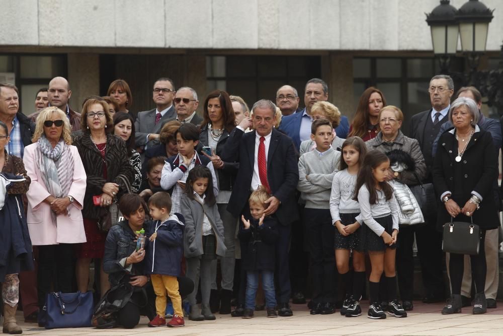 Actos oficiales en el cuartel del Rubín por el día del Pilar