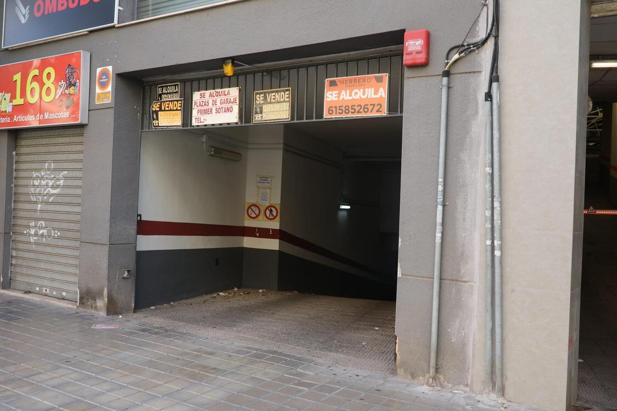 Plazas de aparcamiento en alquiler en Castelló